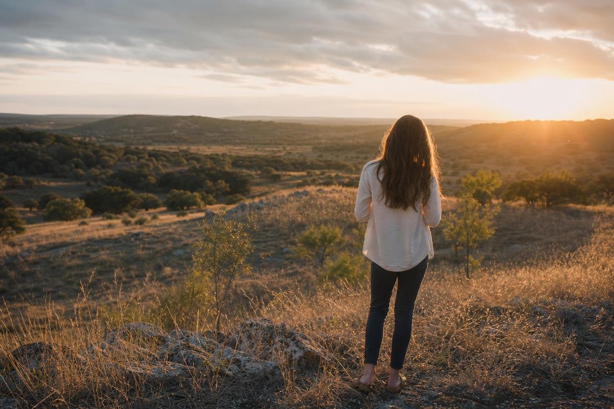 Texas Hill Country road trip itinerary from Fredericksburg scenic highway view