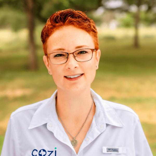 Staff member Amber Barrett