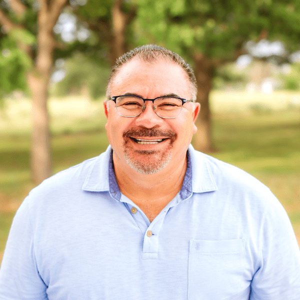 Staff member Moises Sanchez