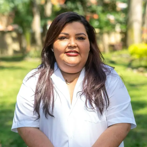 Staff member Gabriela Portillo